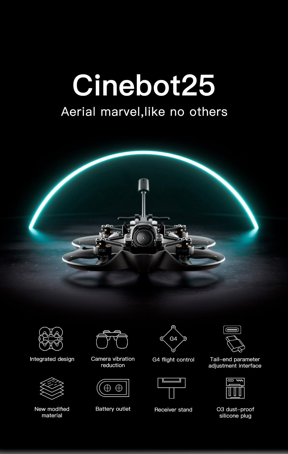 GEPRC-Cinebot25-S-HD-DJI-O3-25-Zoll-Whoop-FPV-Racing-Drohne-PNP-BNF-TAKER-G4-45A-AIO-Digital-System-2008239-2